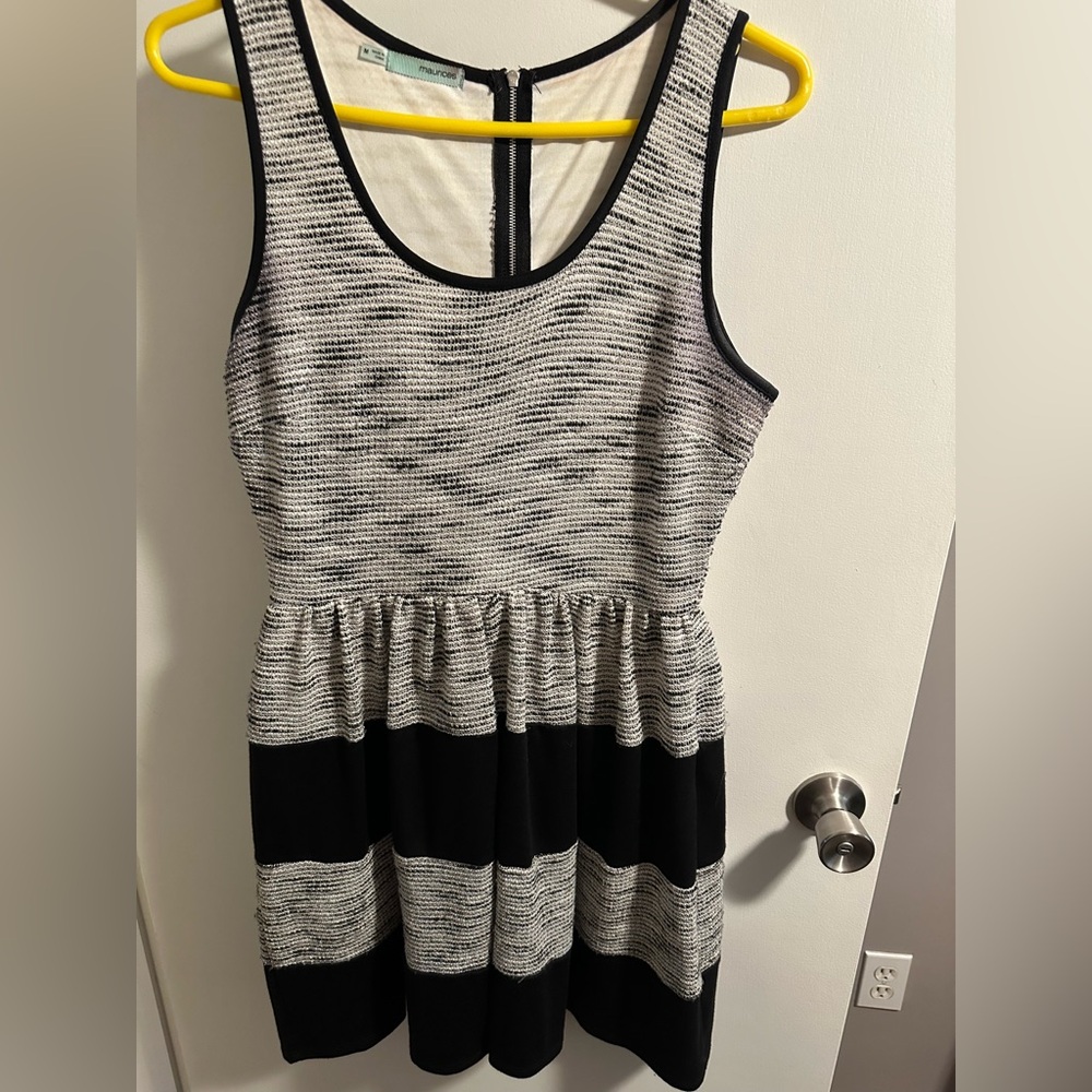 Maurices Monochrome Sleeveless Knit Dress